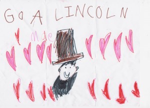 Abe Lincoln Drawing 2016